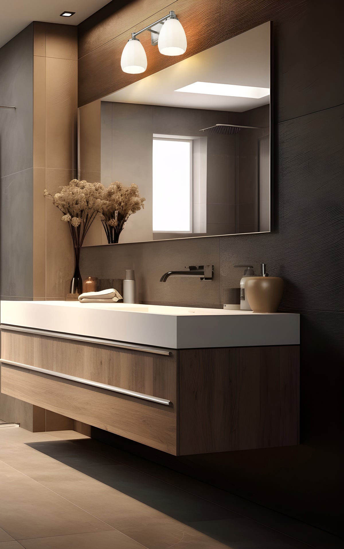 Oren 2 Light Vanity
