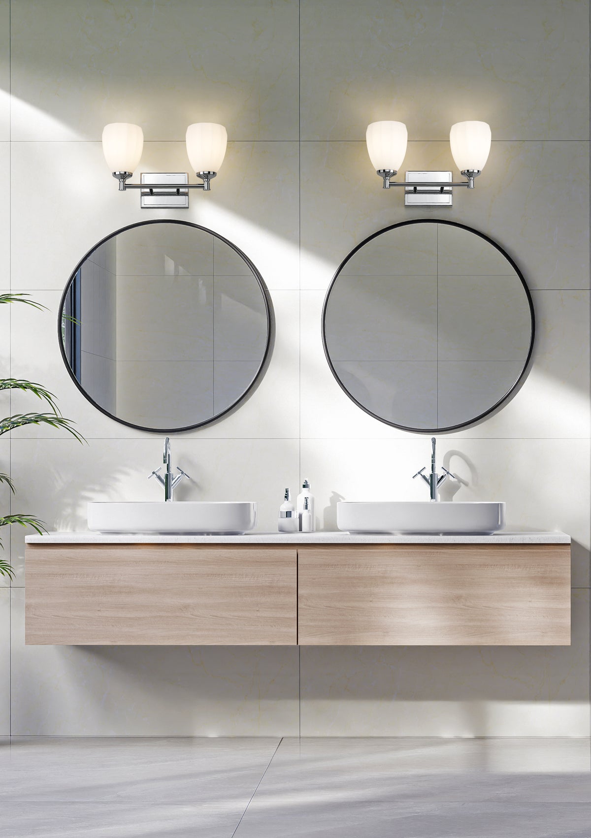 Oren 2 Light Vanity