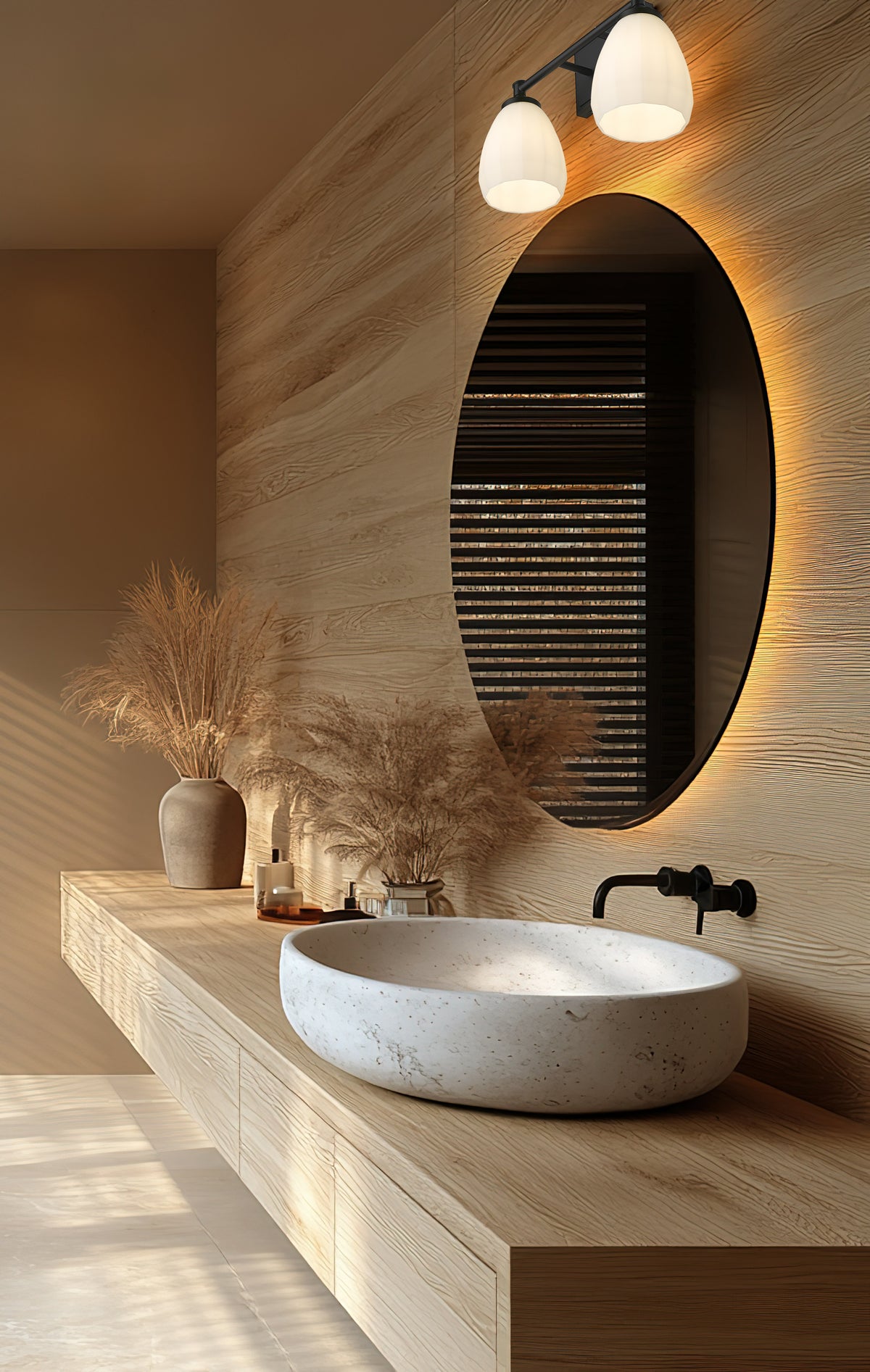 Oren 2 Light Vanity