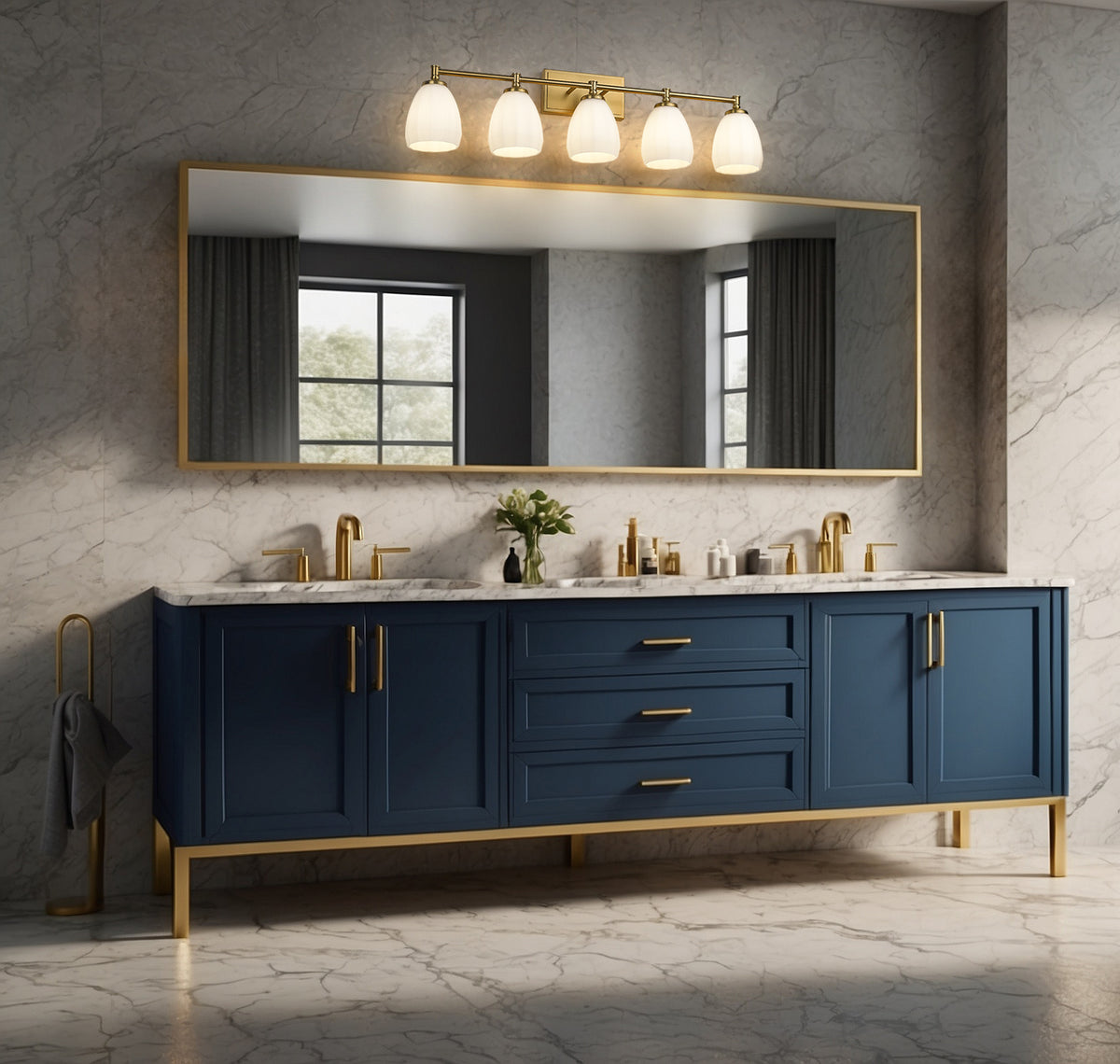 Oren 5 Light Vanity