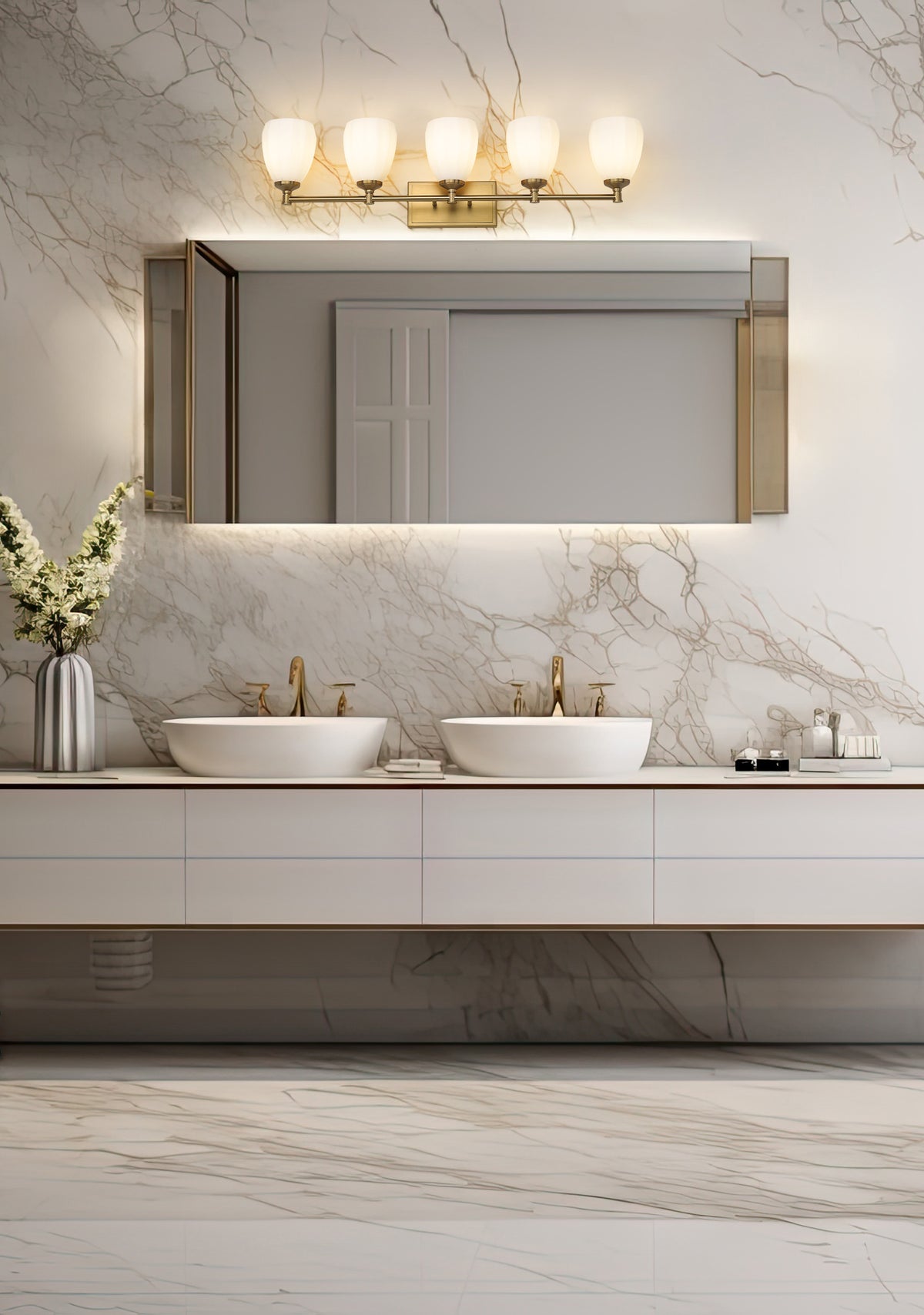 Oren 5 Light Vanity