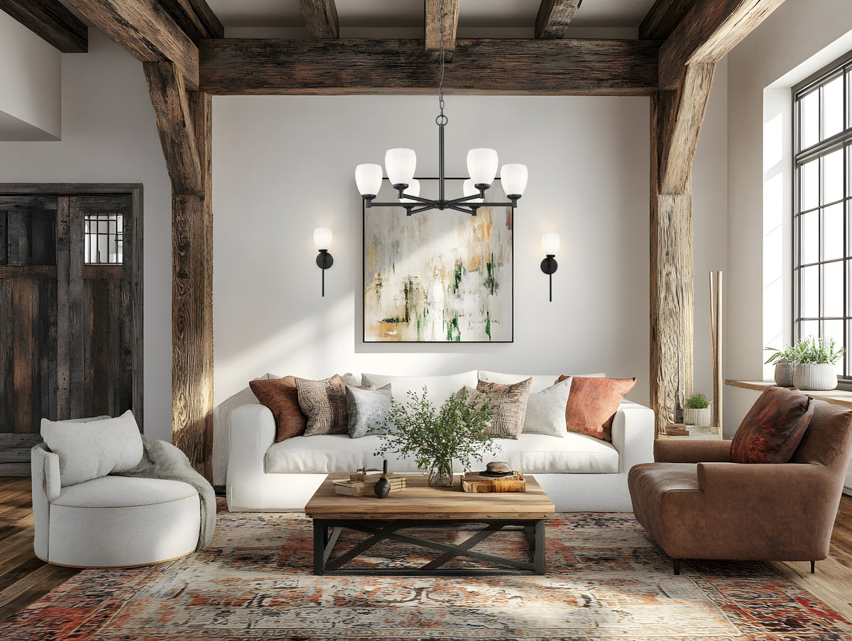 Oren 6 Light Chandelier
