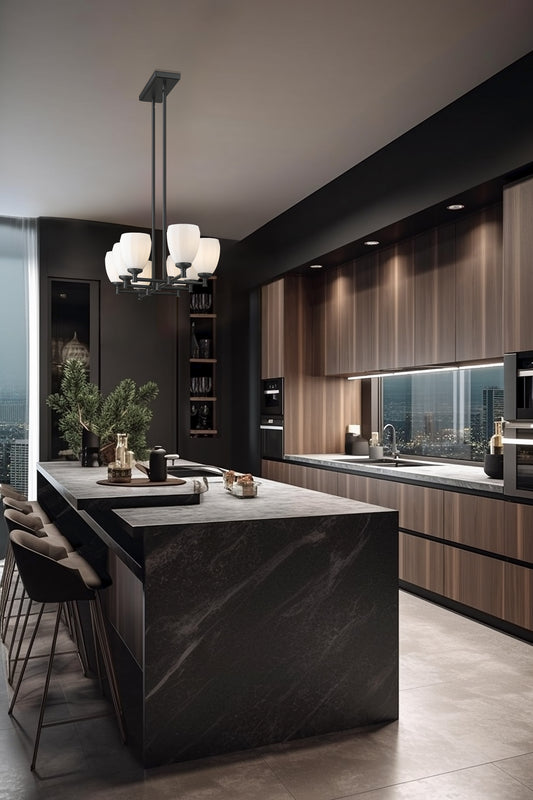 Oren 8 Light Linear Chandelier