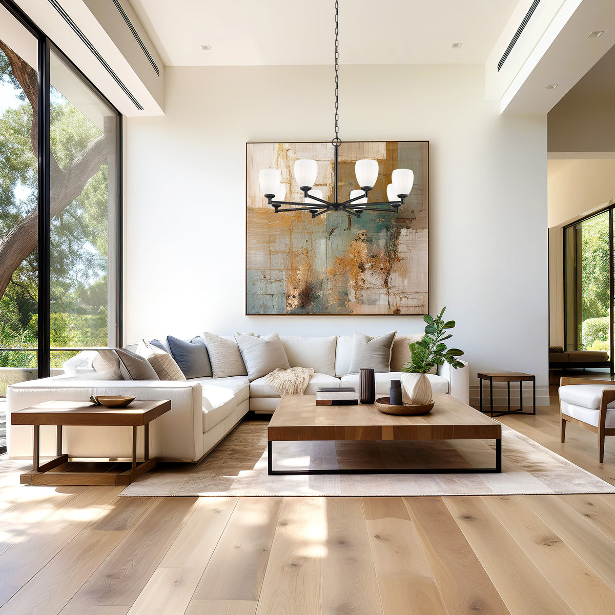 Oren 8 Light Chandelier