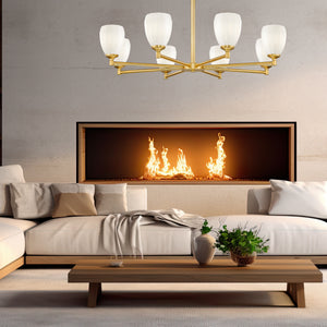 Oren 8 Light Chandelier