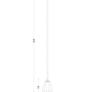 Oren 1 Light Pendant