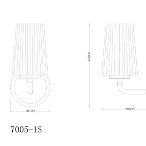 Montford 1 Light Wall Sconce
