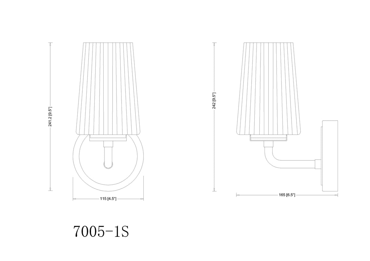 Montford 1 Light Wall Sconce