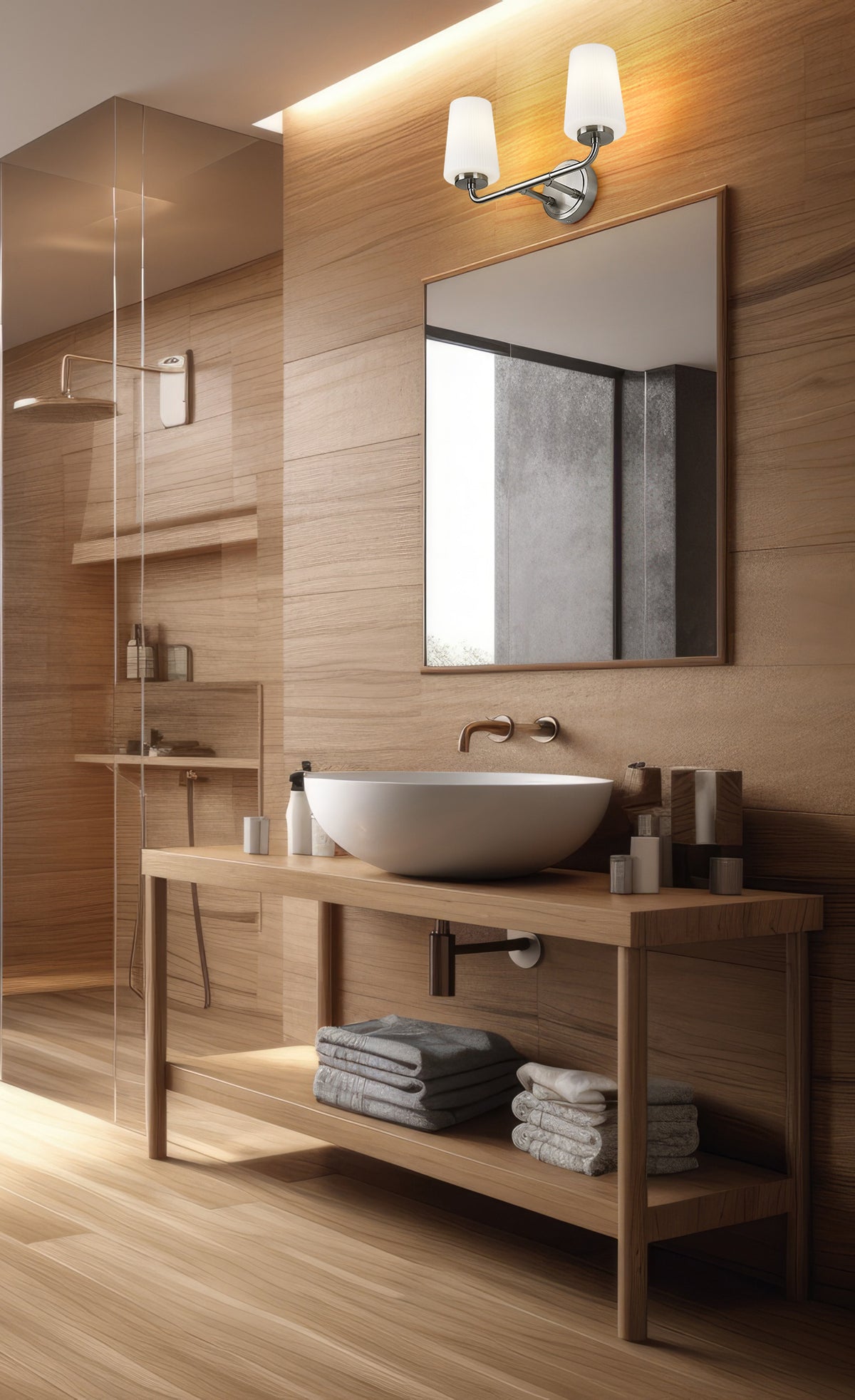 Montford 2 Light Vanity