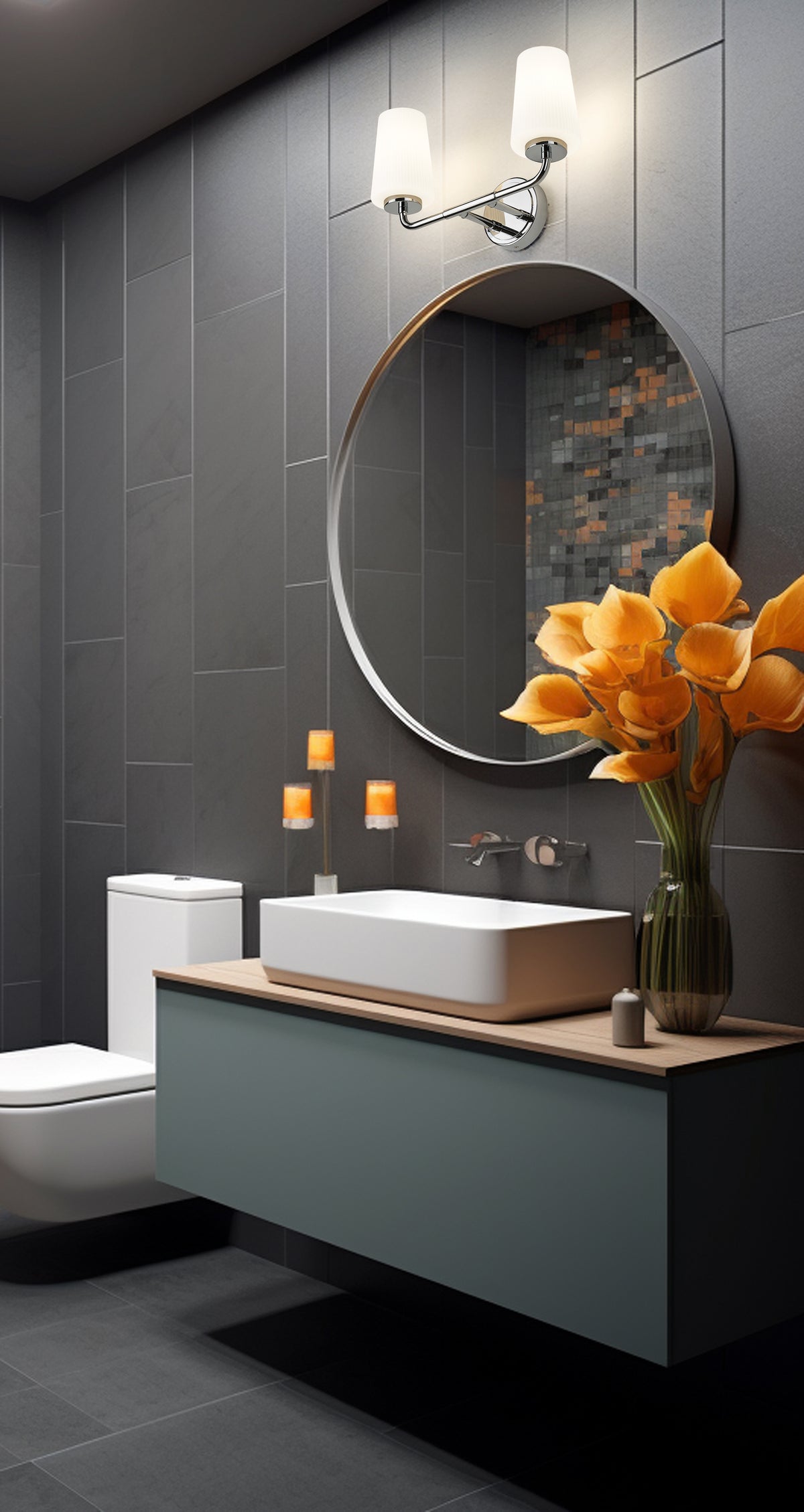 Montford 2 Light Vanity