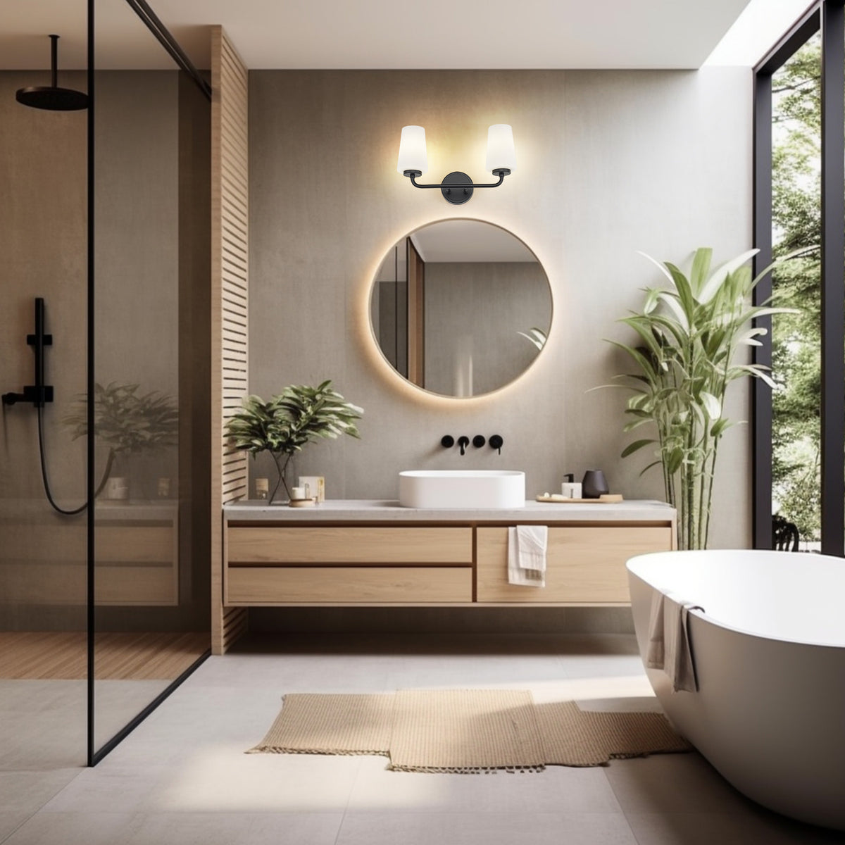 Montford 2 Light Vanity