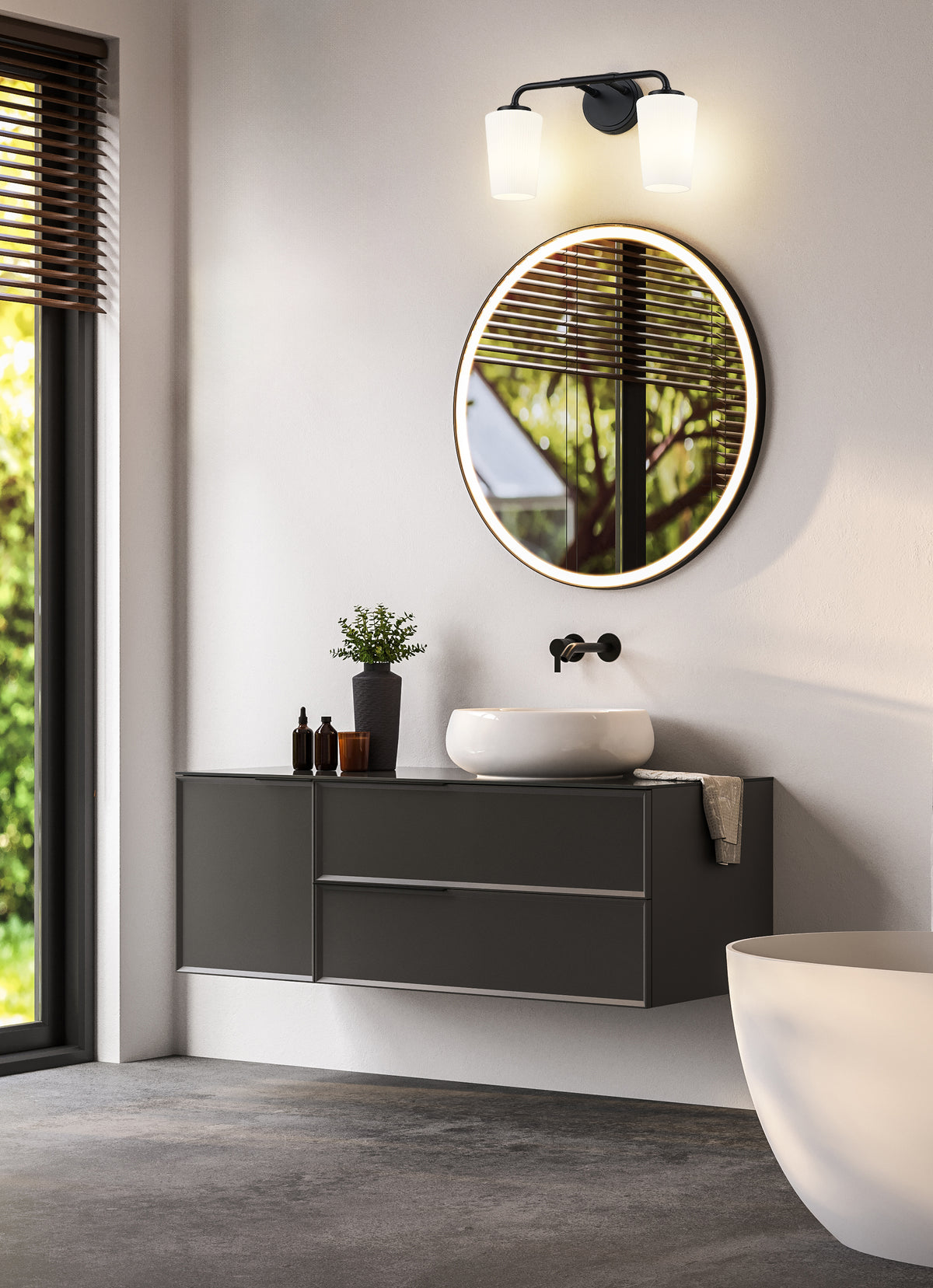 Montford 2 Light Vanity