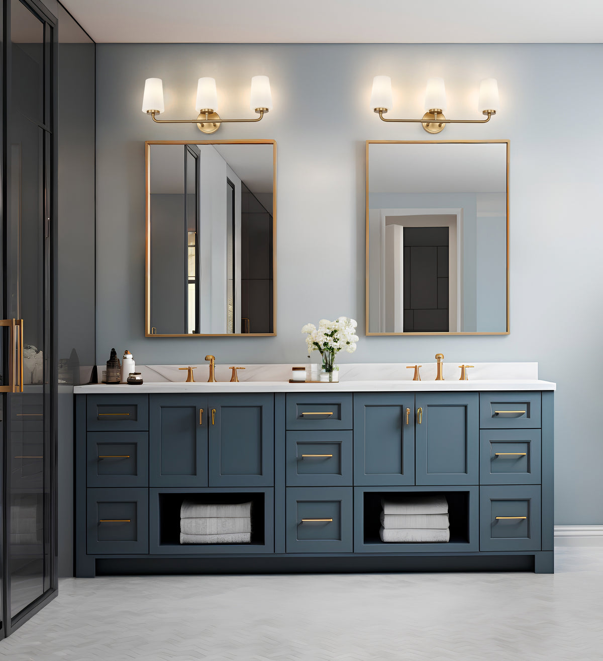 Montford 3 Light Vanity