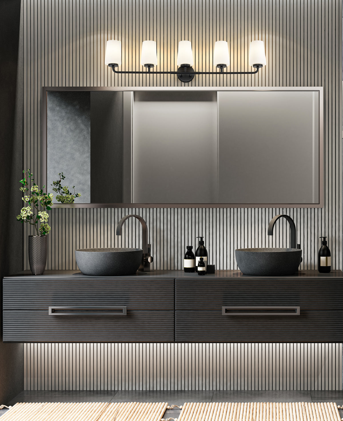 Montford 5 Light Vanity