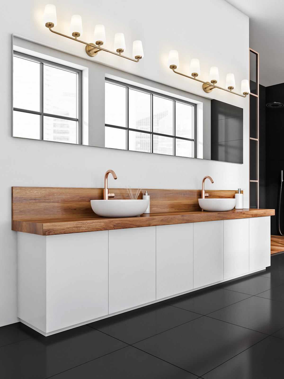 Montford 5 Light Vanity
