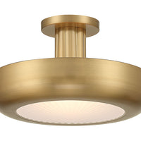 Macey 16" Integrated LED Semi-Flush Mount