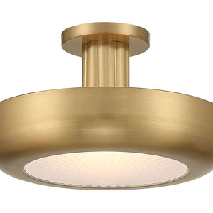 Macey 16" Integrated LED Semi-Flush Mount