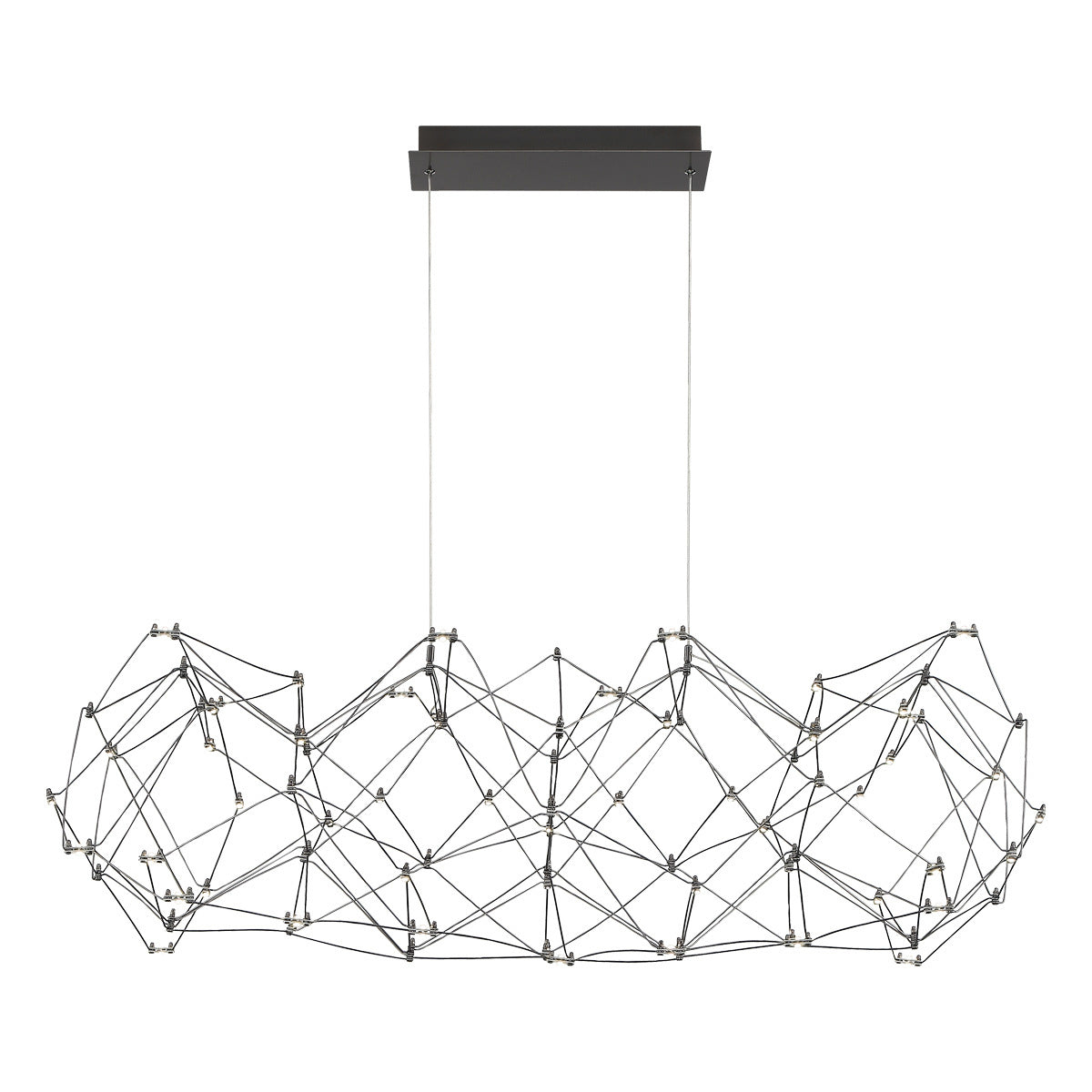 Leonardelli 49" Integrated LED Linear Chandelier