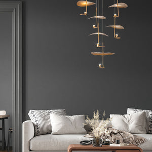 Lagatto 7-Light 40" Integrated LED Multi Drop Chandelier