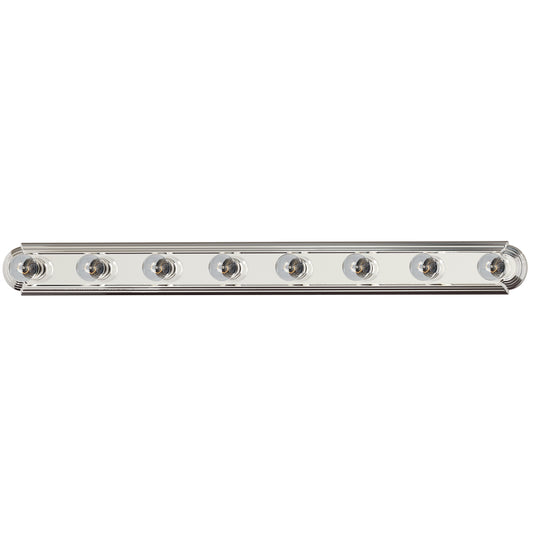 Essentials 8-Light Racetrack Bath Vanity Light