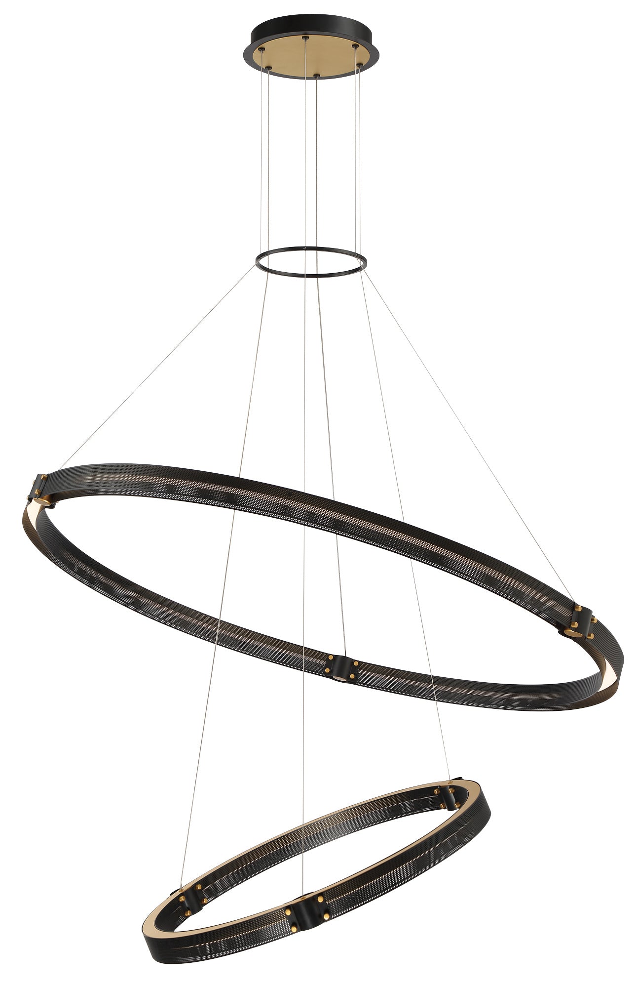 Admiral 2-Tiers 2-Light 48" Integrated LED Grand Chandelier