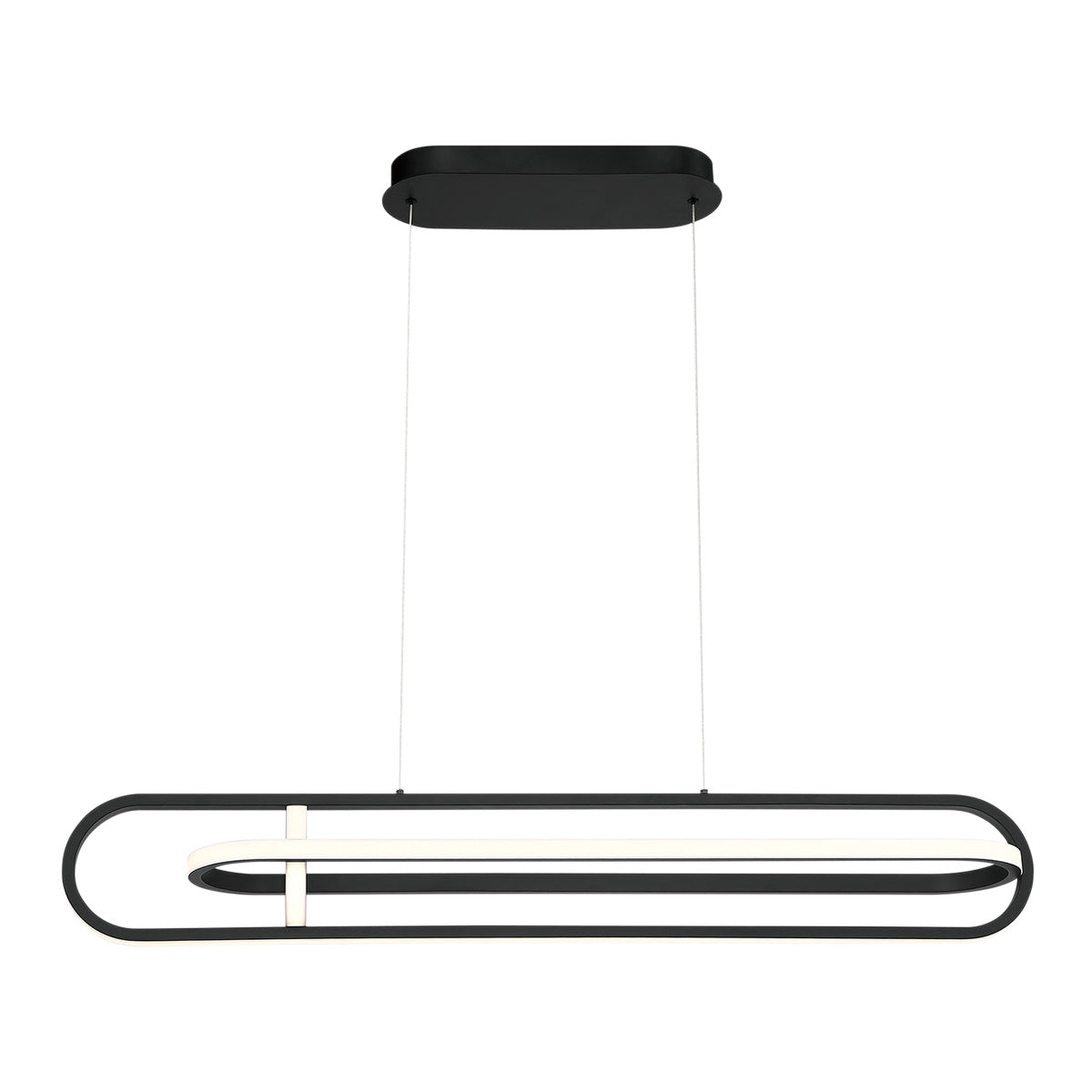 Demark 42" Integrated LED Linear Chandelier