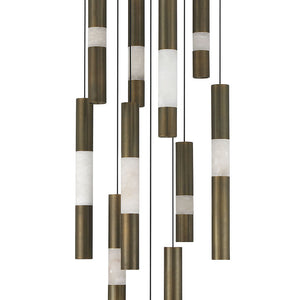Ronda 11-Light 20" Integrated LED Multi Drop Chandelier