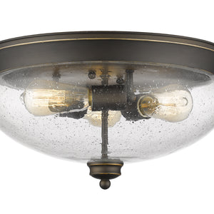 Amon 3 Light Flush Mount
