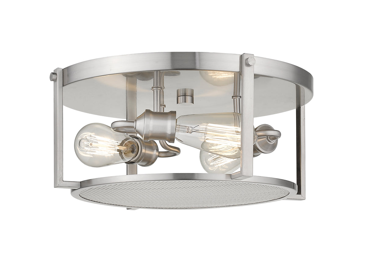 Halcyon 3 Light Flush Mount