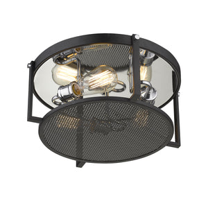 Halcyon 3 Light Flush Mount