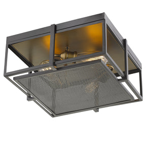 Halcyon 3 Light Flush Mount