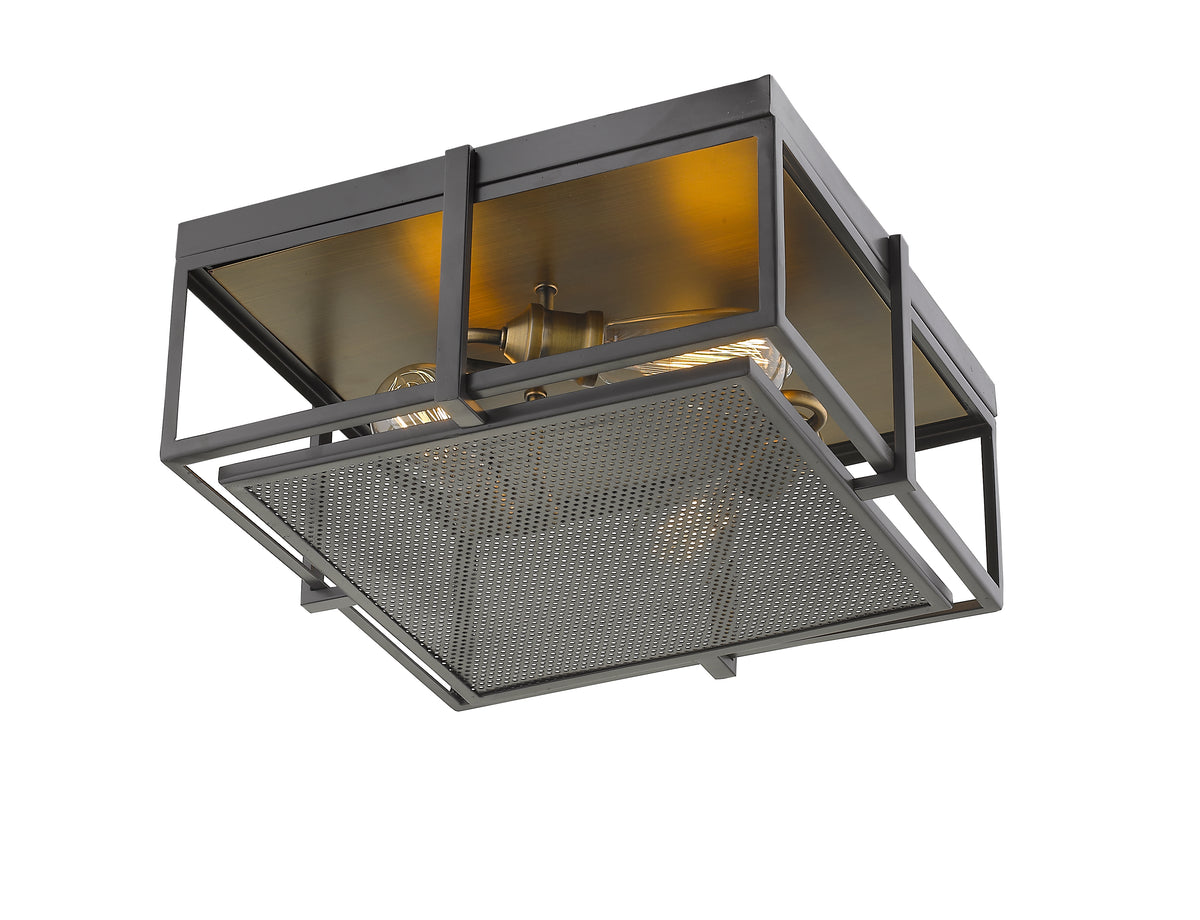 Halcyon 3 Light Flush Mount