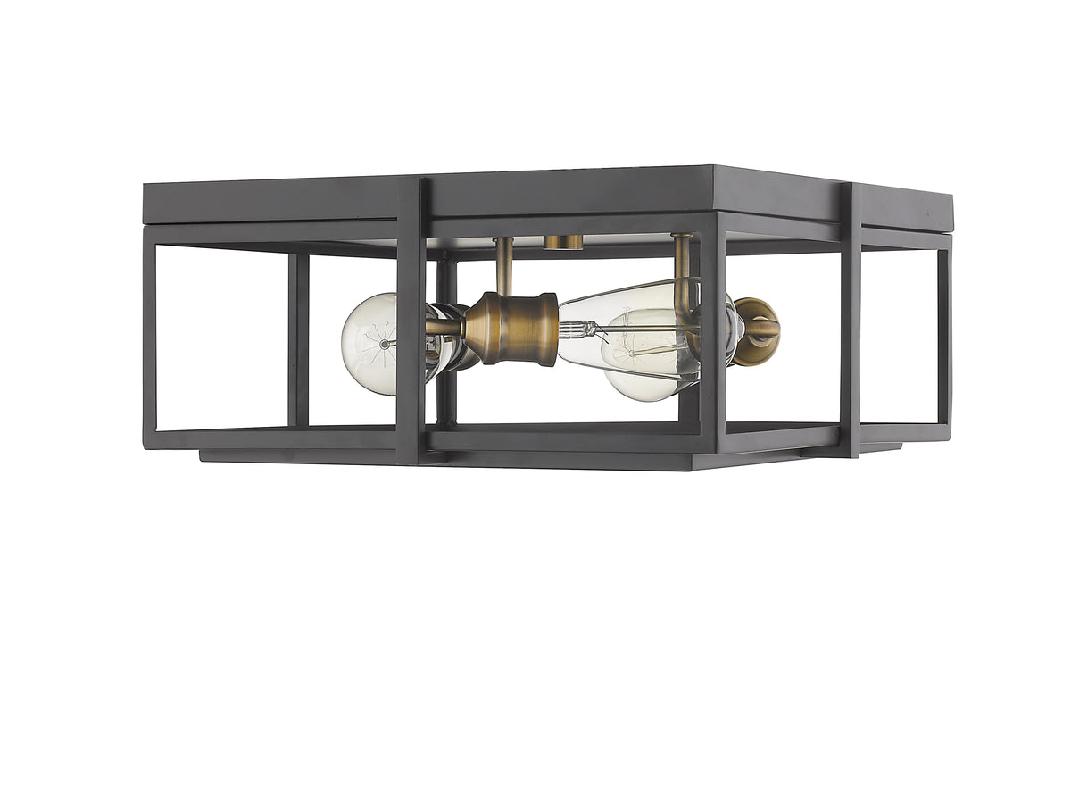 Halcyon 3 Light Flush Mount