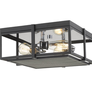 Halcyon 3 Light Flush Mount