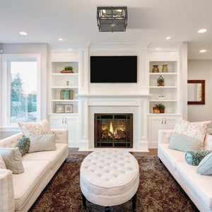 Halcyon 3 Light Flush Mount