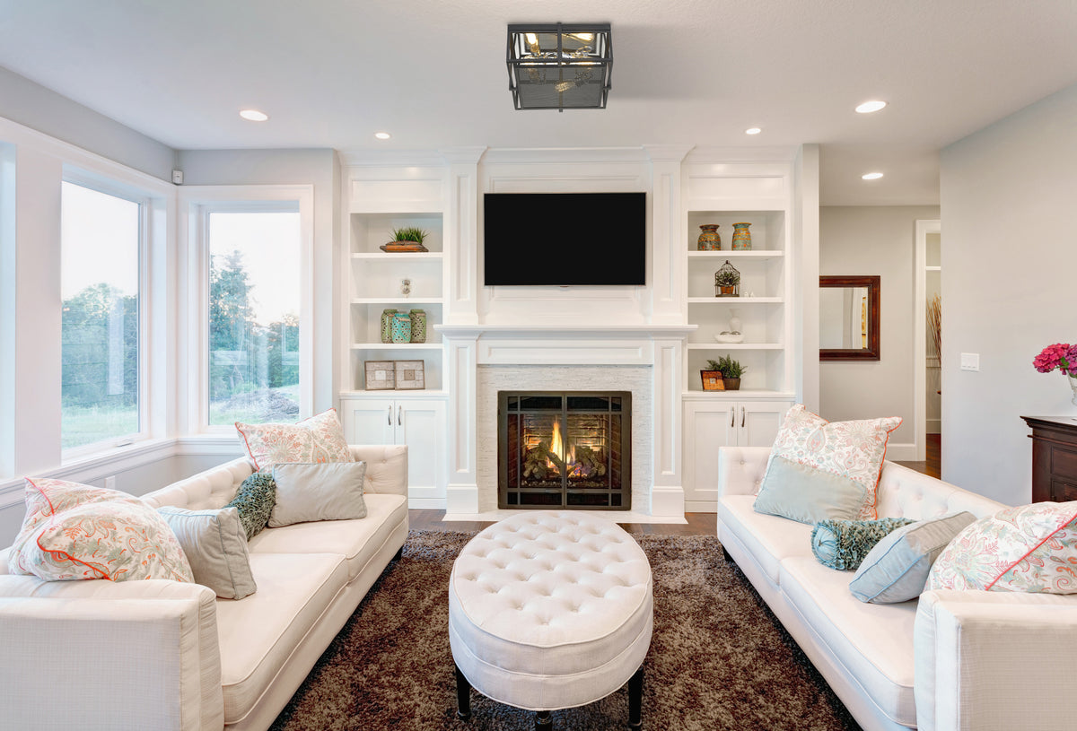 Halcyon 3 Light Flush Mount