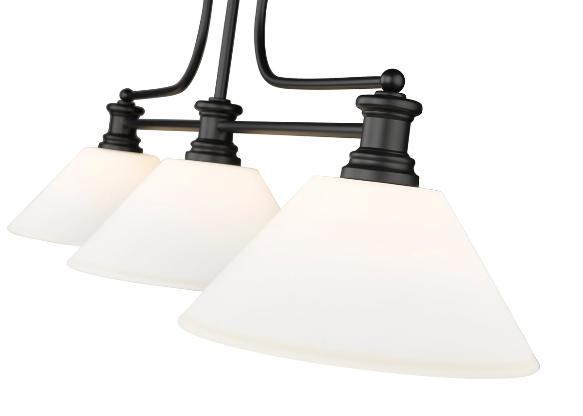 Melange 3 Light Billiard