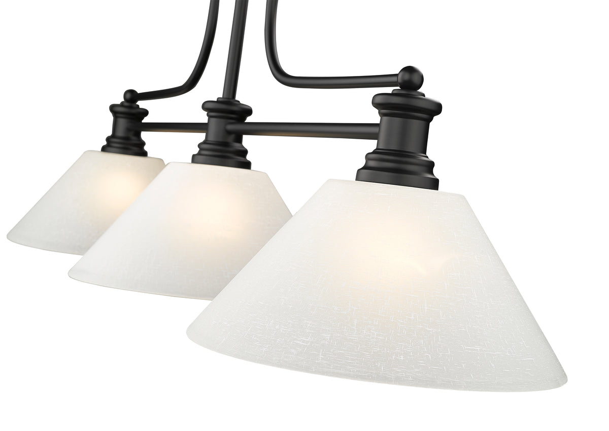 Melange 3 Light Billiard