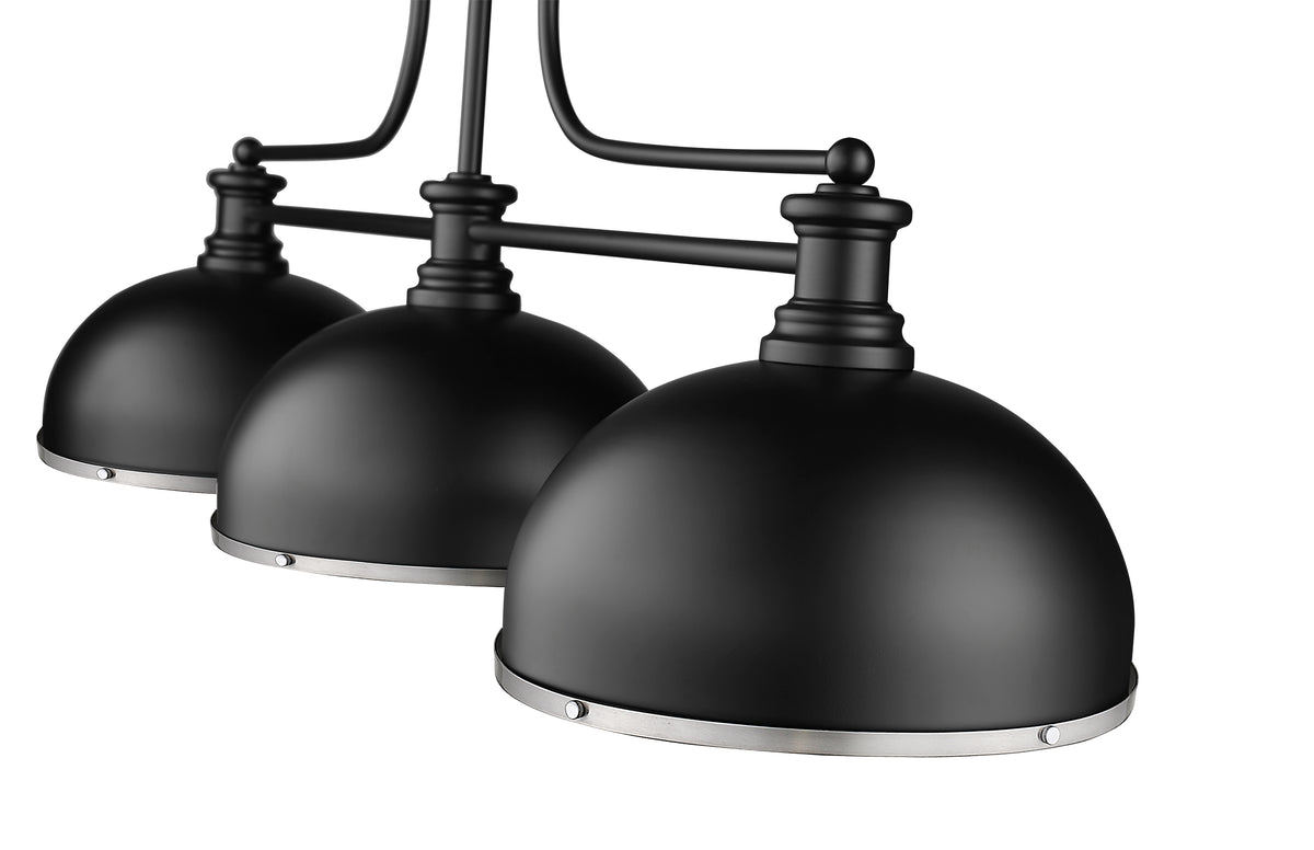 Melange 3 Light Billiard