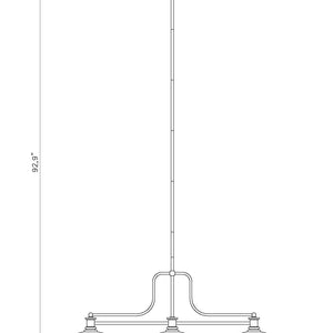 Melange 3 Light Billiard