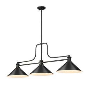 Melange 3 Light Billiard