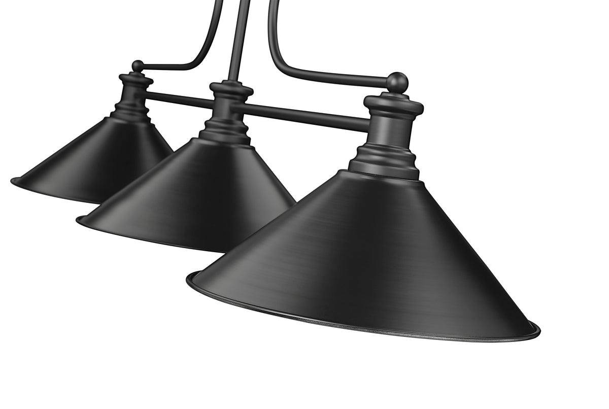 Melange 3 Light Billiard