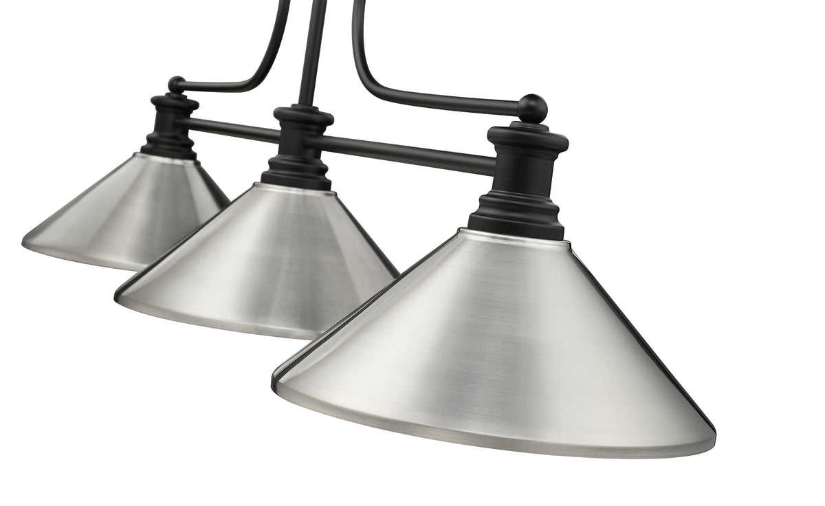 Melange 3 Light Billiard