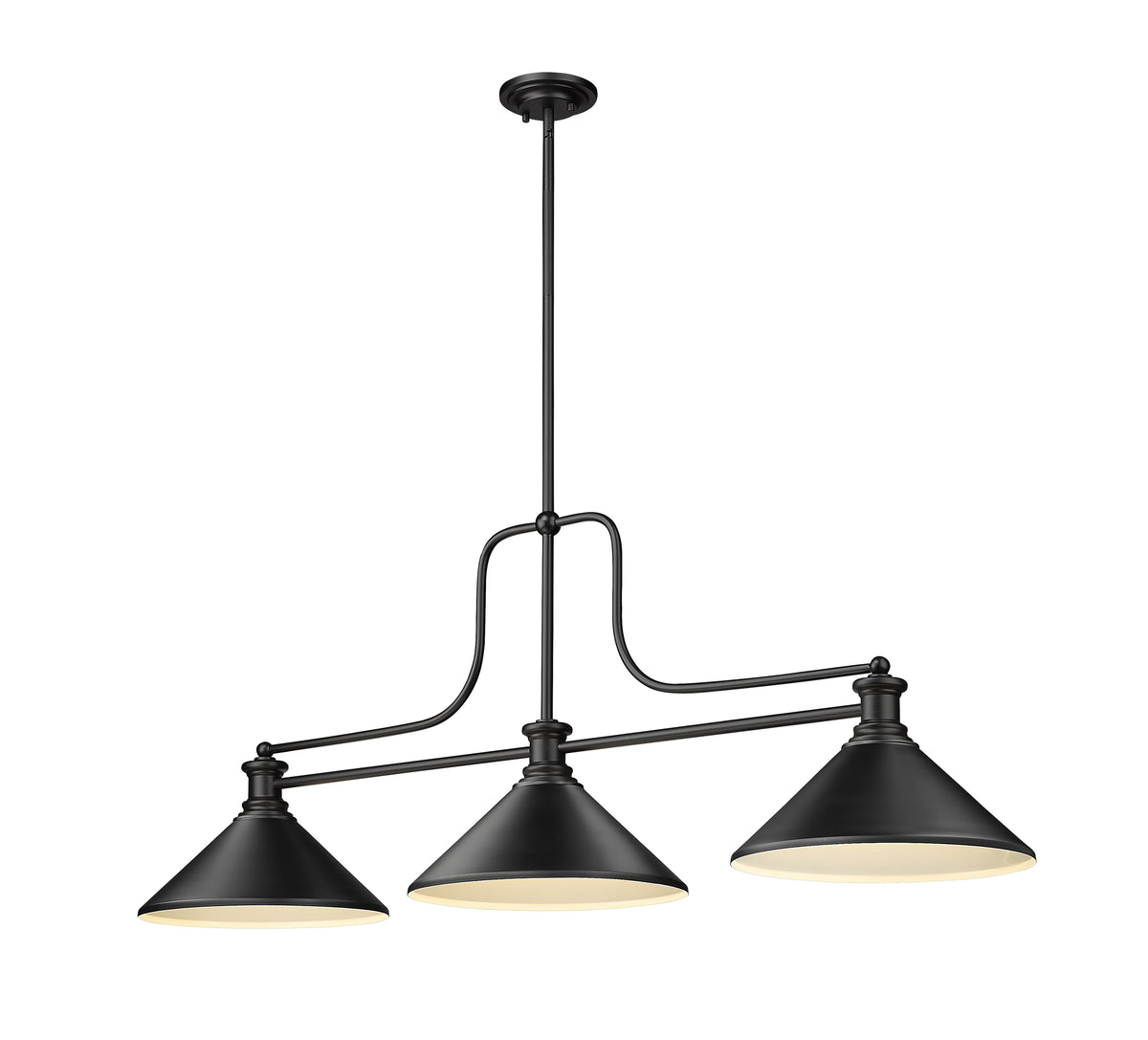 Melange 3 Light Billiard