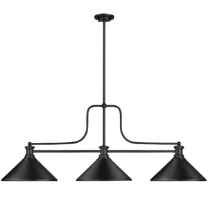 Melange 3 Light Billiard