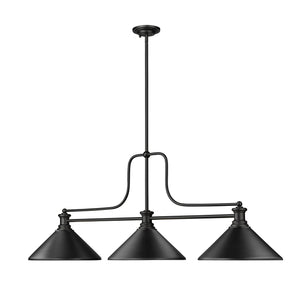 Melange 3 Light Billiard