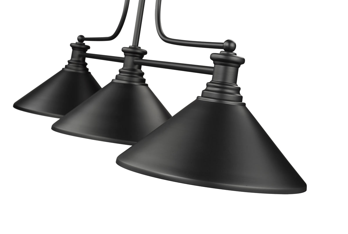 Melange 3 Light Billiard
