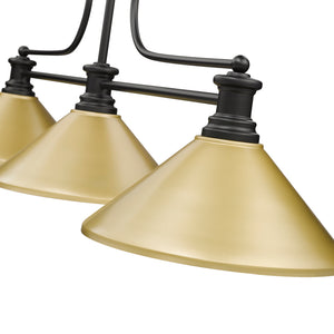 Melange 3 Light Billiard