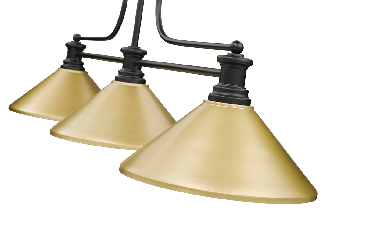 Melange 3 Light Billiard