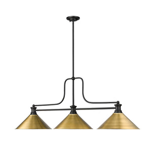 Melange 3 Light Billiard